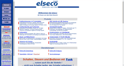 Desktop Screenshot of elseco.de